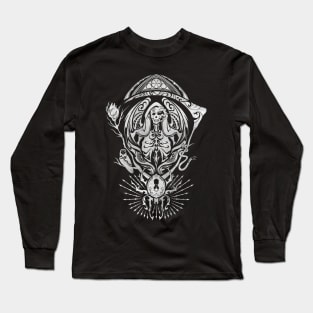 The Grim Reaper (white) Long Sleeve T-Shirt